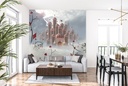 Queen Of Hearts Fairytale Wall Mural Wallpaper