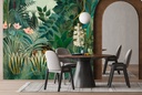 The Equatorial Jungle (1909) Wall Mural Henri Rousseau