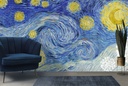 The Starry Night Wall Mural Artist Vincent Van Gogh