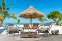 Tropical Island Beach Parasol Wall Mural Wallpaper