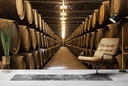 Wine Cellar Barrels Wall Mural Wallpaper