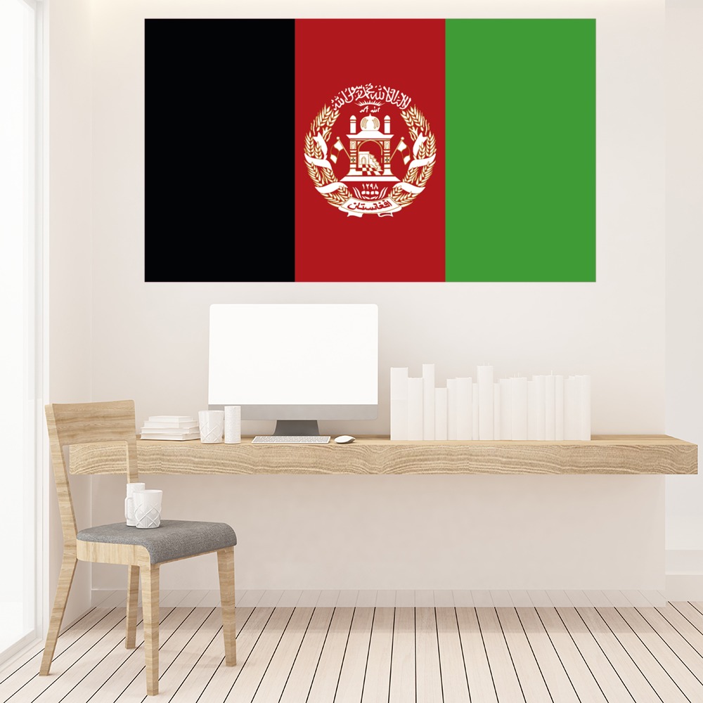 Afghanistan Flag Wall Sticker