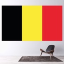 Belgium Flag Wall Sticker