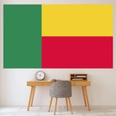 Benin Flag Wall Sticker