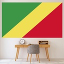 Congo, Republic Of The Flag Wall Sticker
