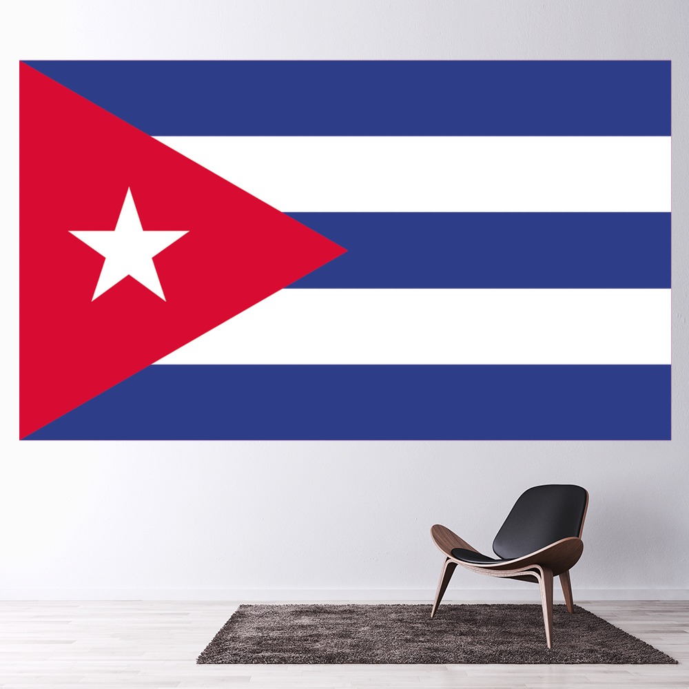 Cuba Flag Wall Sticker