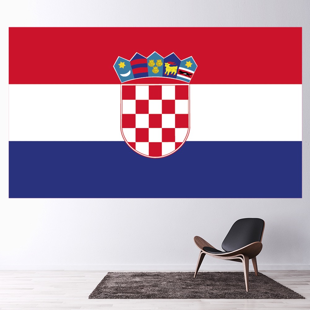 Croatia Flag Wall Sticker