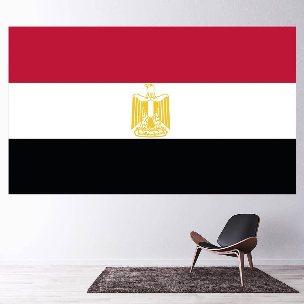 Egypt Flag Wall Sticker