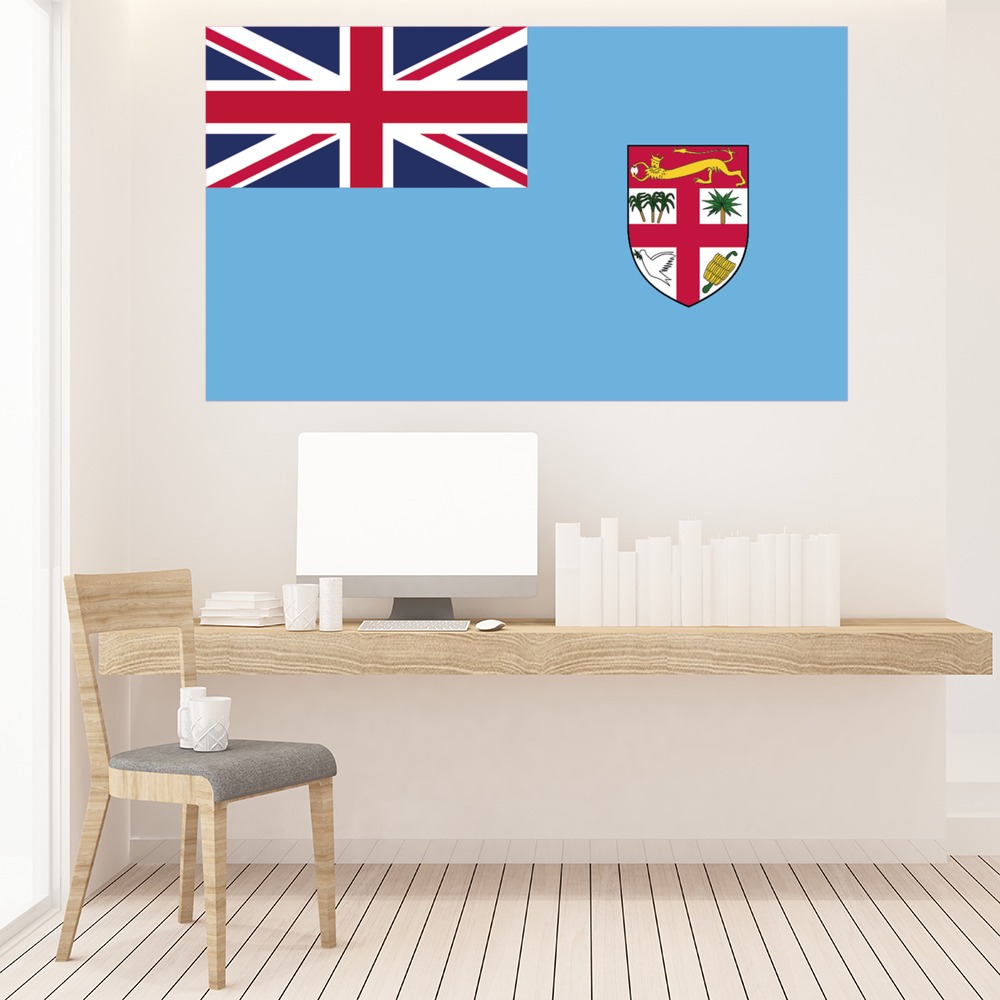 Fiji Flag Wall Sticker