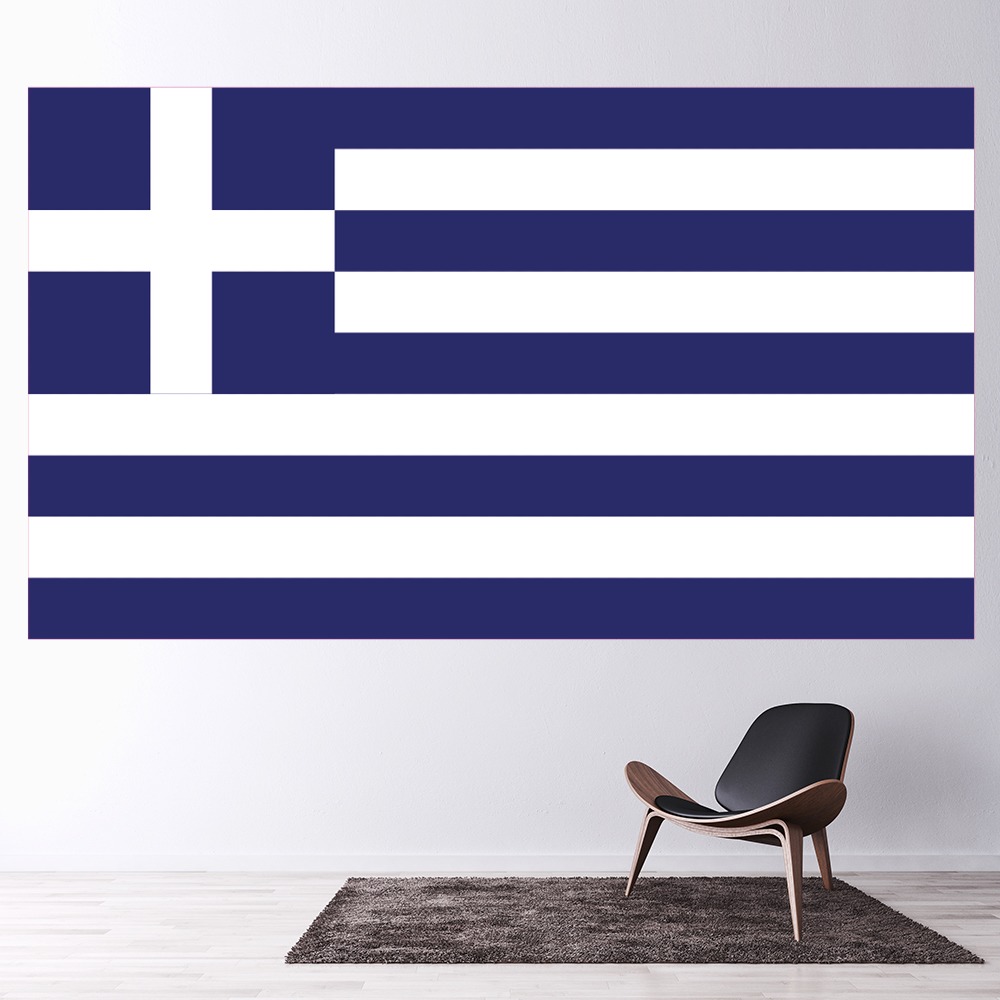Greece Flag Wall Sticker