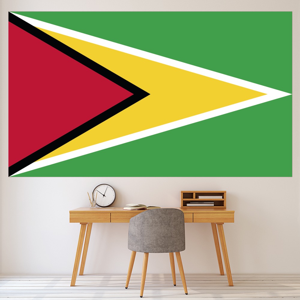 Guyana Flag Wall Sticker