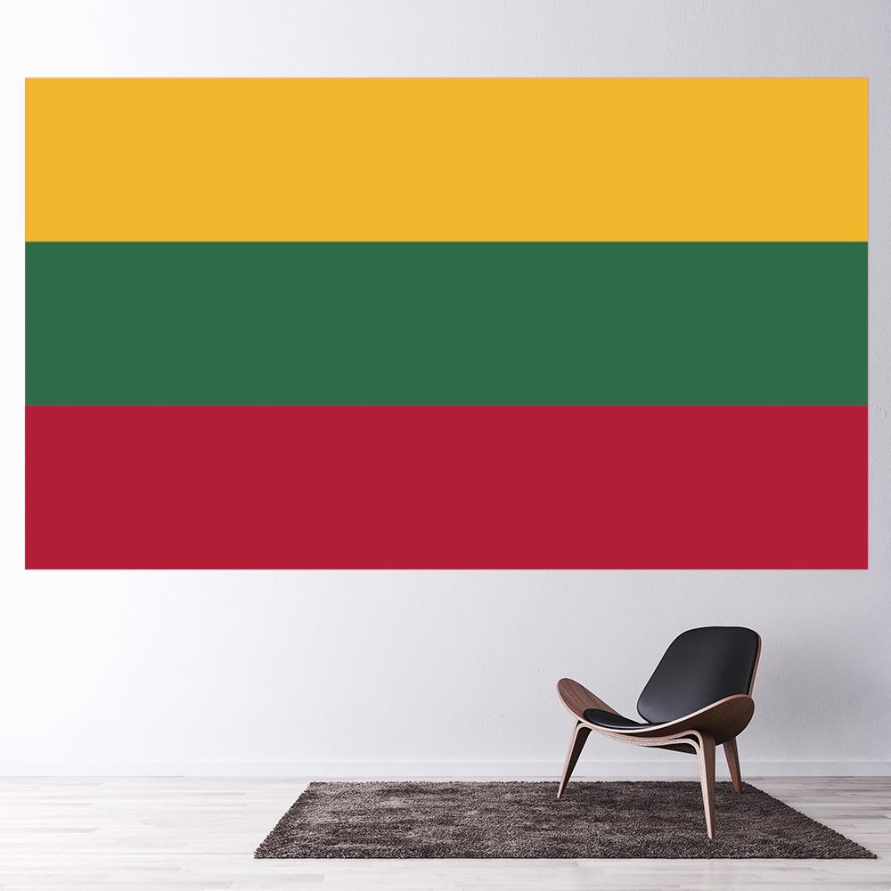 Lithuania Flag Wall Sticker