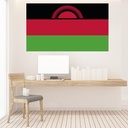 Malawi Flag Wall Sticker