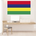 Mauritius Flag Wall Sticker
