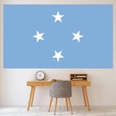 Micronesia Federated States Flag Wall Sticker