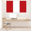 Peru Flag Wall Sticker