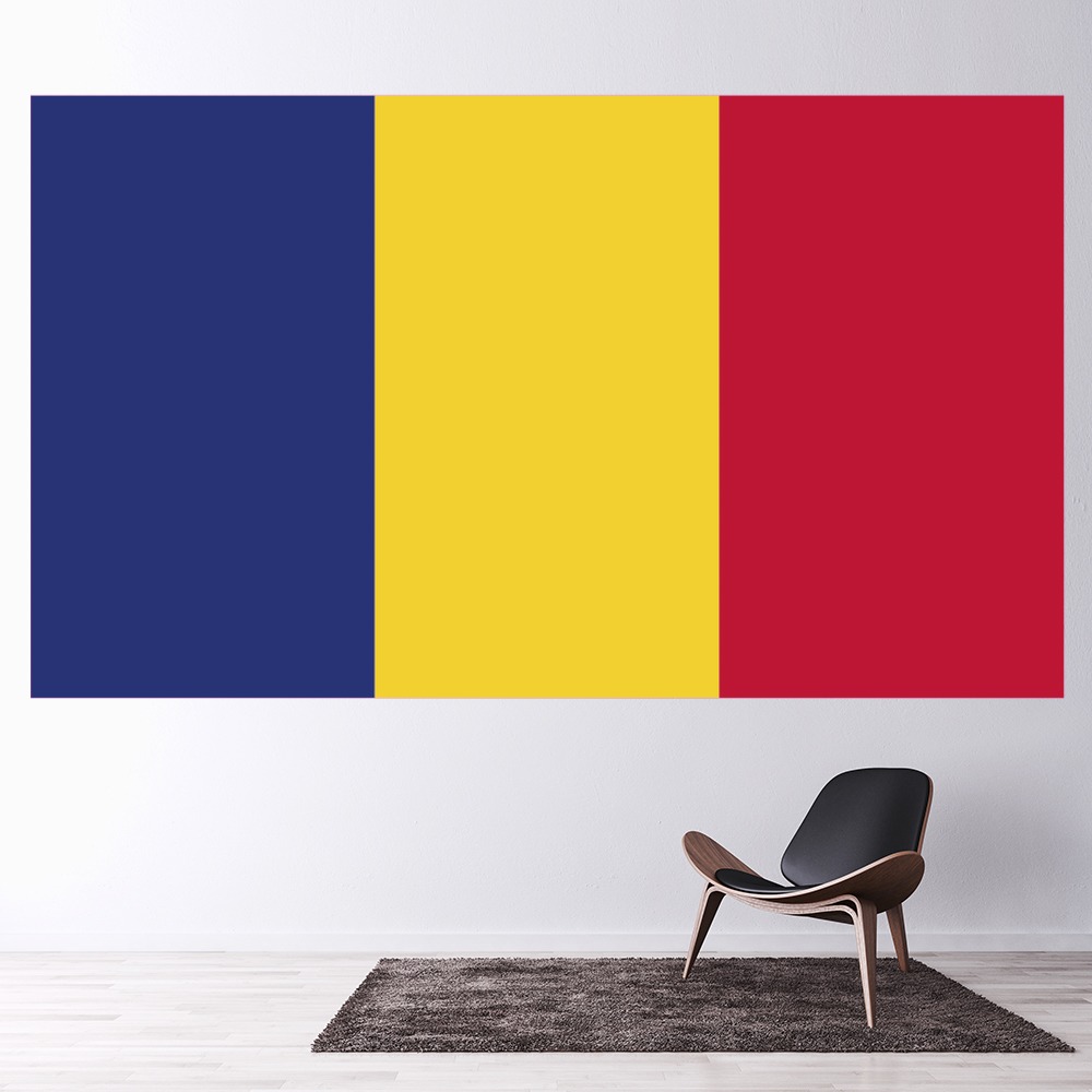 Romania Flag Wall Sticker