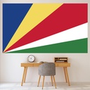 Seychelles Flag Wall Sticker