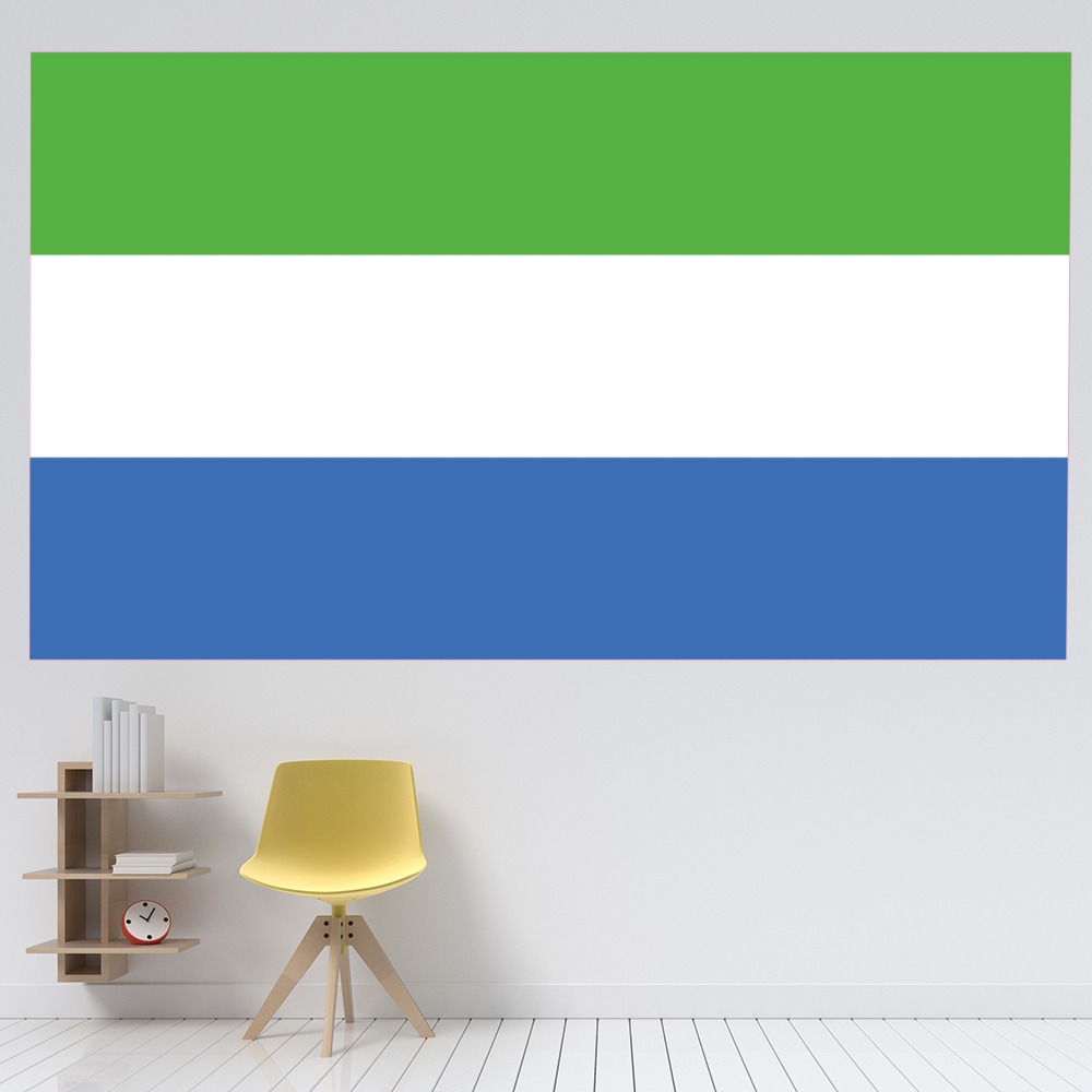 Sierra Leone Flag Wall Sticker
