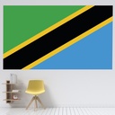 Tanzania Flag Wall Sticker