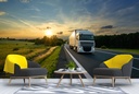 Truck Lorry Wall Mural Wallpaper