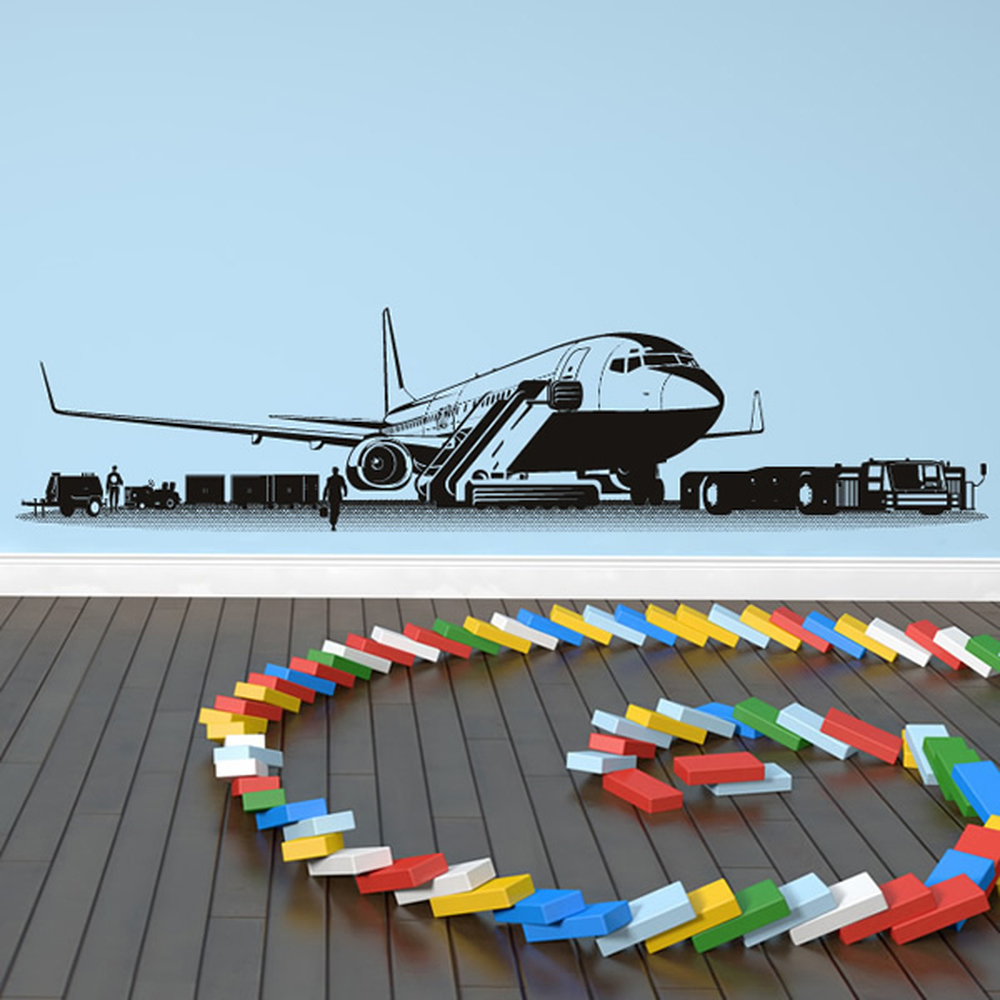 Airport Aeroplane Airplane Wall Sticker