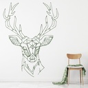 Aztec Deer Woodland Animals Wall Sticker