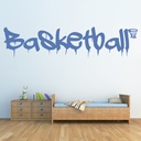 Basketball Sports Quote Wall Sticker - Mod7