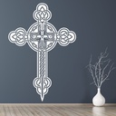 Celtic Cross Christianity Wall Sticker