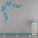 Corner Swirl Wall Sticker