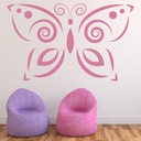 Simple Butterfly Girls Butterflies Wall Sticker