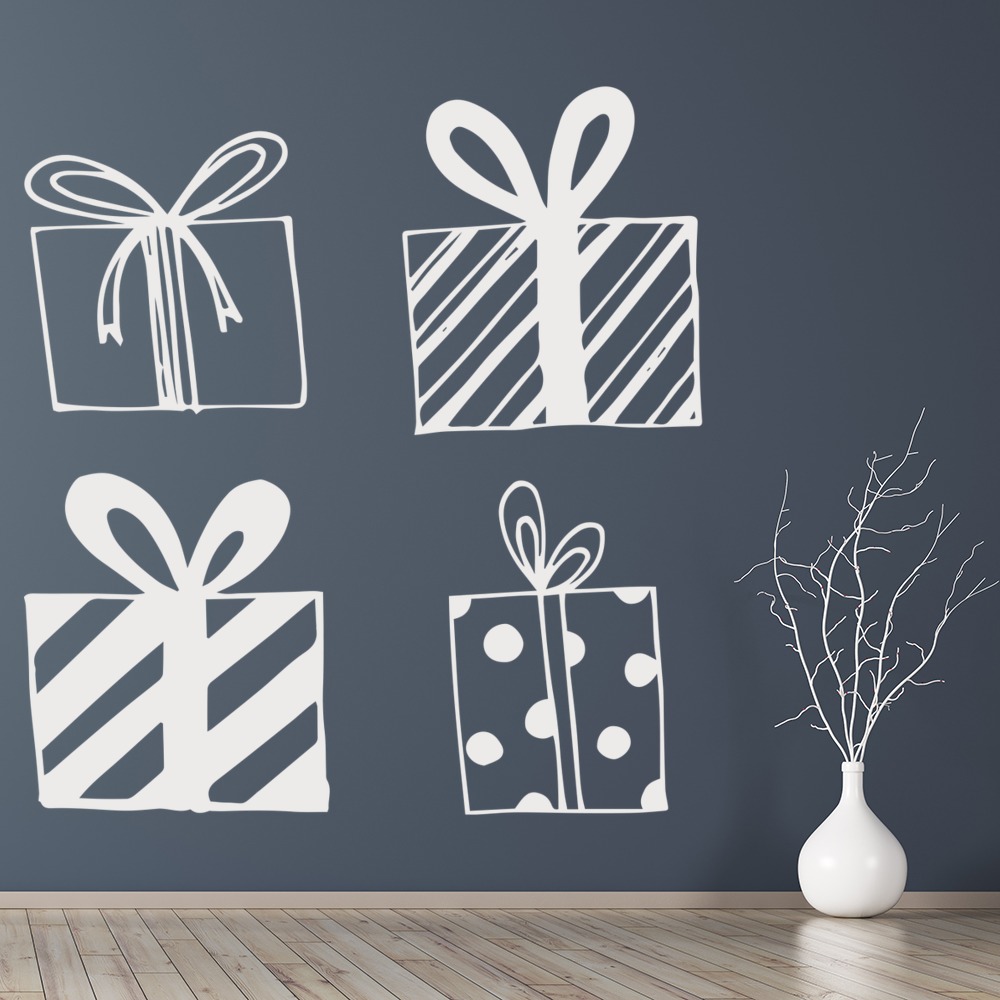 Christmas Presents Wall Sticker