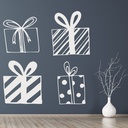 Christmas Presents Wall Sticker