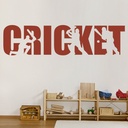 Cricket Logo Wall Sticker