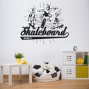You Can Fly Skateboard Wall Sticker
