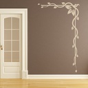 Climbing Vine Floral Corner Wall Sticker