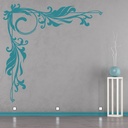 Floral Borders Corner Wall Sticker