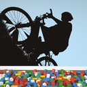 Mountain Bike Cycling Sports Wall Sticker