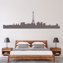 Paris Skyline Eiffel Tower Wall Sticker