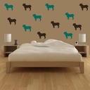 Bulldog Animals Pets Wall Sticker Pack