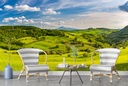 Tuscan Countryside Landscape Wall Mural Wallpaper