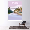 Bristol Wall Sticker by Julia Seaton