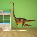 Brontosaurus Dinosaur Family Wall Sticker