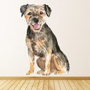 Border Terrier Dog Wall Sticker