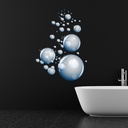 Bubbles Bathroom Shower Wall Sticker
