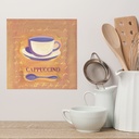 Cappuccino Wall Sticker by Michael Clark