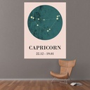 Capricorn Wall Sticker by Alberte Grene Due