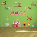 Carousel Circus Wall Sticker Set