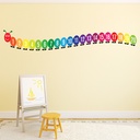Caterpillar Numbers Nursery Wall Sticker