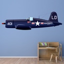 Classic Fighter Plane Wall Sticker